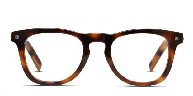 Ermenegildo Zegna EZ5137 Brown/Tortoise Eyeglasses | Includes FREE