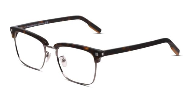 Ermenegildo Zegna EZ5139-F Brown/Tortoise/Gunmetal Eyeglasses