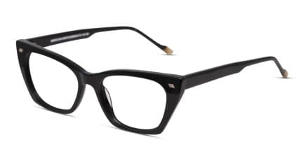 Le Specs Moroccan Nights Shiny Black glasses - Shiny Black - Angle View