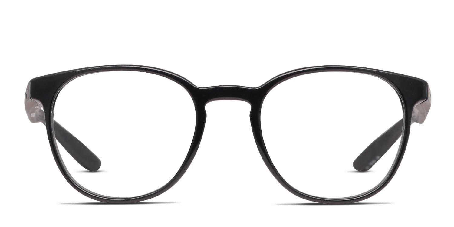 Nike 7301 Shiny Black Prescription Eyeglasses