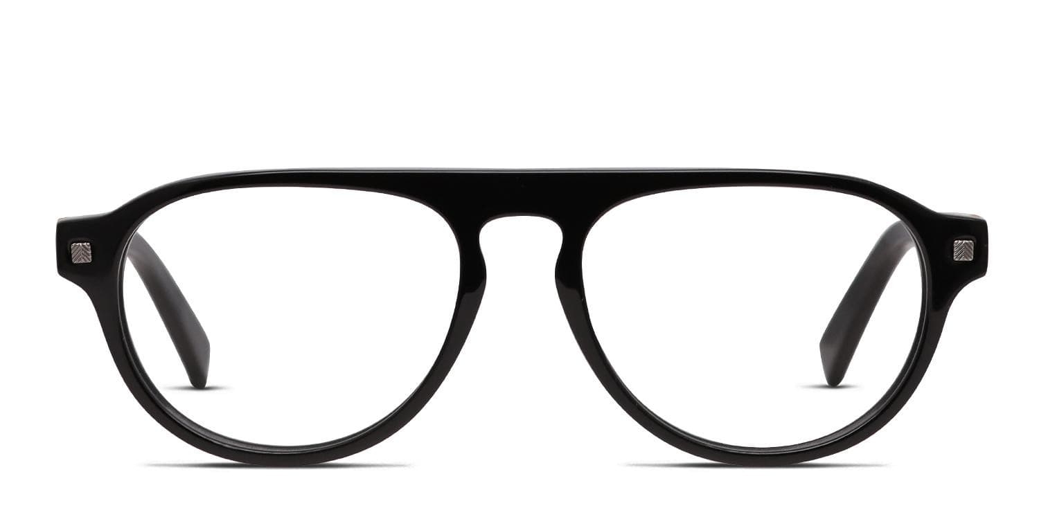Ermenegildo Zegna EZ5127 Shiny Black Prescription Eyeglasses