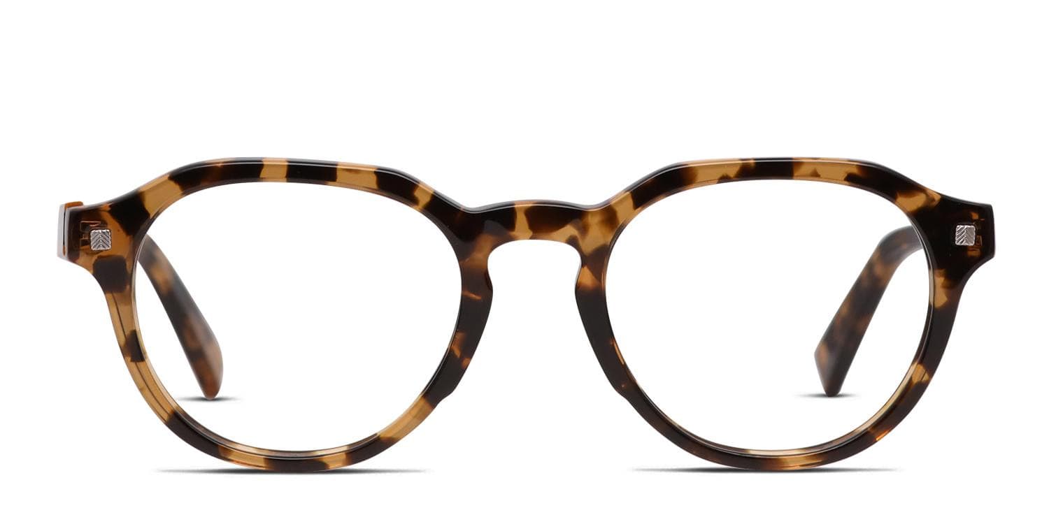 Ermenegildo Zegna EZ5128 Tortoise Eyeglasses | Includes FREE Rx Lenses