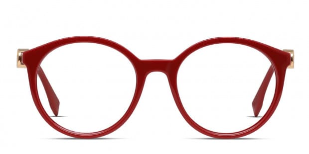 Fendi FF0309 Red Eyeglasses | Includes FREE Rx Lenses