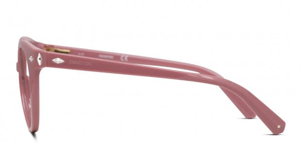 Swarovski SK5272 Pink Eyeglasses | Includes FREE Rx Lenses