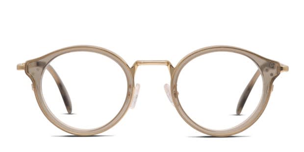 Celine CL50001U Gray/Gold Eyeglasses | Includes FREE Rx Lenses