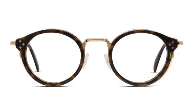 Celine CL50001U Tortoise/Gold Eyeglasses | Includes FREE Rx  display picture 1