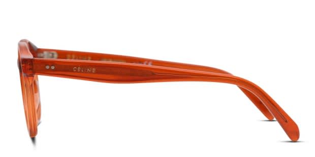 Celine CL50008I Color Orange Celine CL50008I - 042 ACETATE Eyeglass Frame Transparent  main image 4