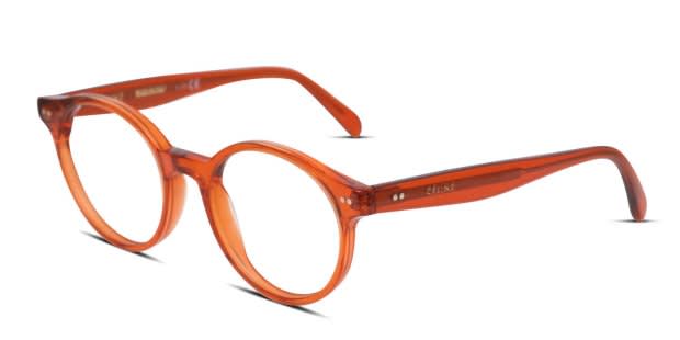 Celine CL50008I Orange Eyeglasses | Includes FREE Rx Lenses display picture 1