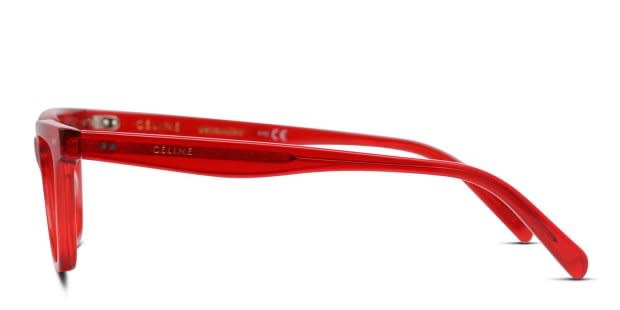 Celine CL50009I Red Eyeglasses | Includes FREE Rx Lenses