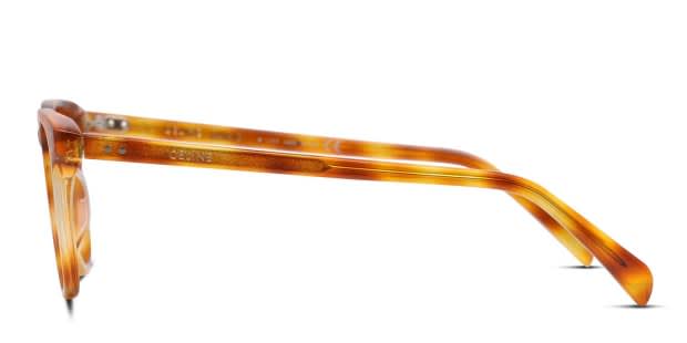 Celine CL50046I Tortoise/Yellow Eyeglasses | Includes FREE Rx Lenses