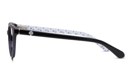 Kate Spade Gela Blue/Black glasses - Blue / Black - Side View