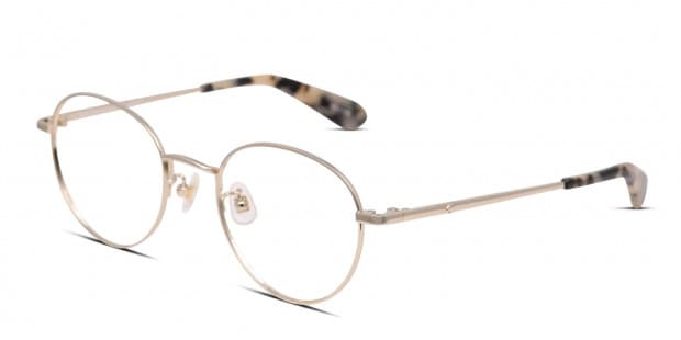 Kate Spade Jacalyn/F Gold Eyeglasses | Includes FREE Rx Lenses