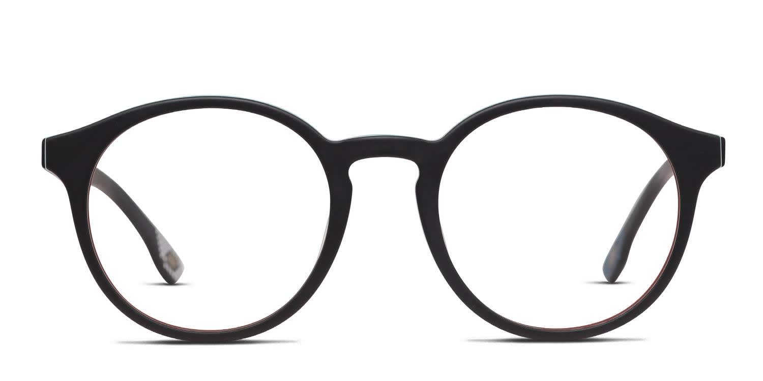 New Balance NB4071 Matte Black glasses - Matte Black - Frontal View