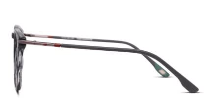 New Balance NB4107 Gray glasses - Gray - Side View