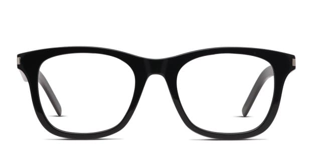 Saint Laurent SL 286 SLIM Shiny Black Eyeglasses | Includes