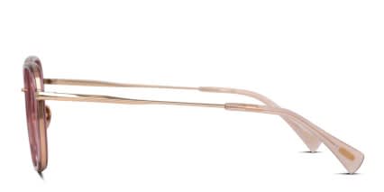 RAEN Aster Purple, Gold glasses - Purple / Gold - Side View