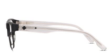 Spy Brody 50/50 Black/Clear glasses - Black / Clear - Side View