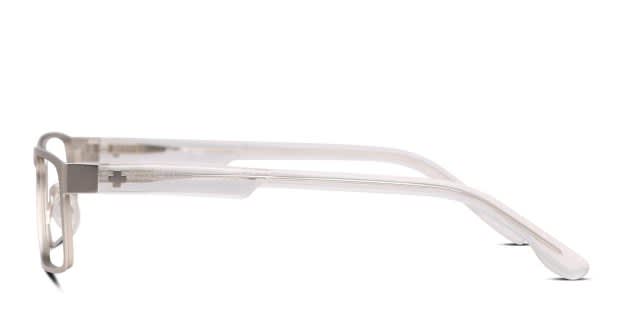 Spy Silver Plastic Glasses  (Frames) Spy Weston 5050 Clear/Silver Eyeglasses | Includes FREE Rx  main image 2