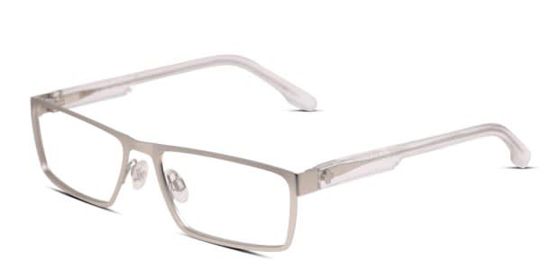 Spy Silver Plastic Glasses  (Frames) Spy Weston 5050 Clear/Silver Eyeglasses | Includes FREE Rx  main image 3