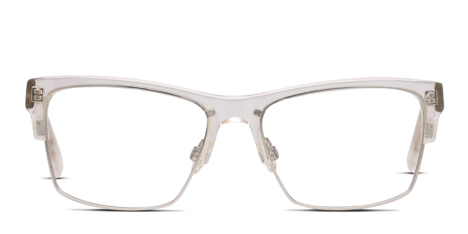 Spy Weston 5050 Clear/Silver Eyeglasses | Includes FREE Rx 