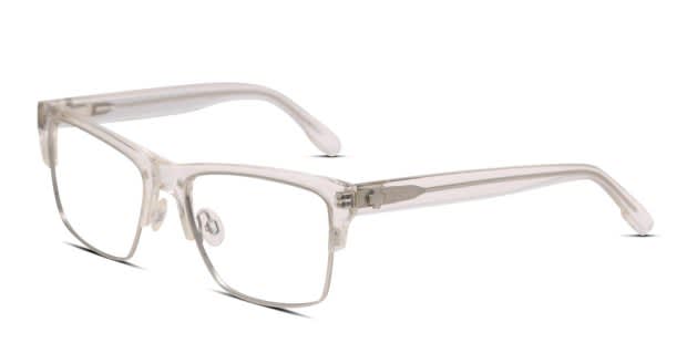 Spy Weston 5050 Clear/Silver Eyeglasses | Includes FREE Rx 