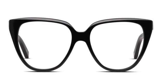 Balenciaga BB0129O Shiny Black Prescription Eyeglasses display picture 3