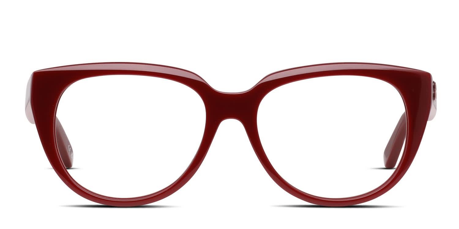 Balenciaga BB0131O Red glasses - Red - Frontal View