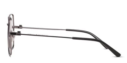 Balenciaga BB0169O Gunmetal glasses - Gunmetal - Side View