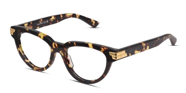 Bottega Veneta BV1106O Tortoise Prescription Eyeglasses display picture 1