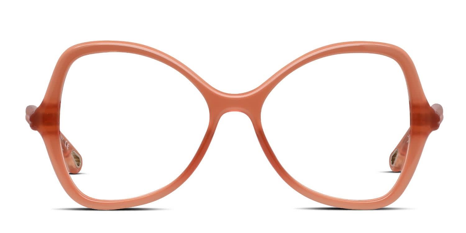 Chloe CH0004O Pink glasses - Pink - Frontal View