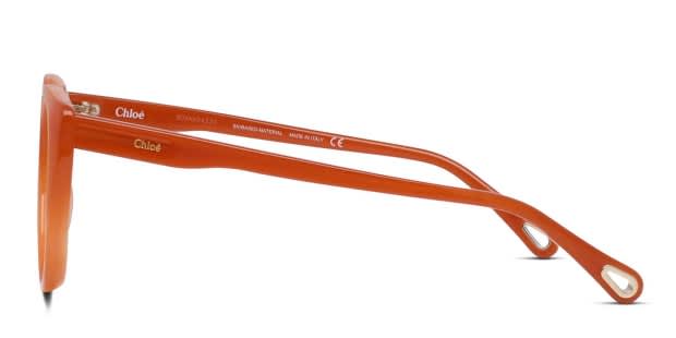 Chloe CH0052O Orange Prescription Eyeglasses display picture 2