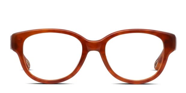 Chloe CH0124O Tortoise Orange Prescription Eyeglasses