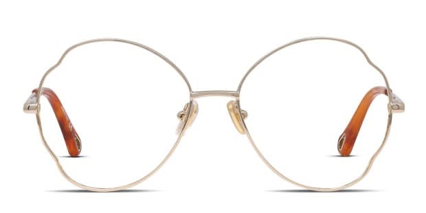 Chloe CH0097O Gold Prescription Eyeglasses