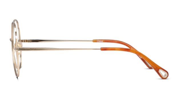 Chloe CH0097O Gold Prescription Eyeglasses