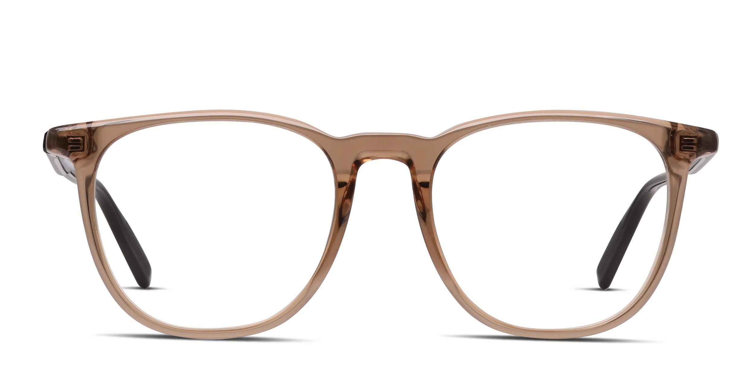 Mont Blanc MB0010O Brown, Clear Prescription Eyeglasses