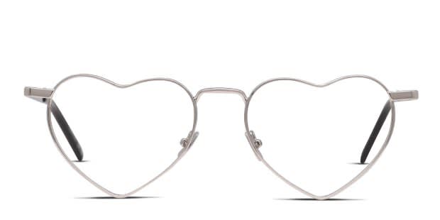 Saint Laurent SL 301 Loulou Opt Silver Prescription Eyeglasses