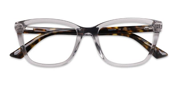 Alexander McQueen McQ MQ0241OP Clear, Gray Prescription  display picture 1