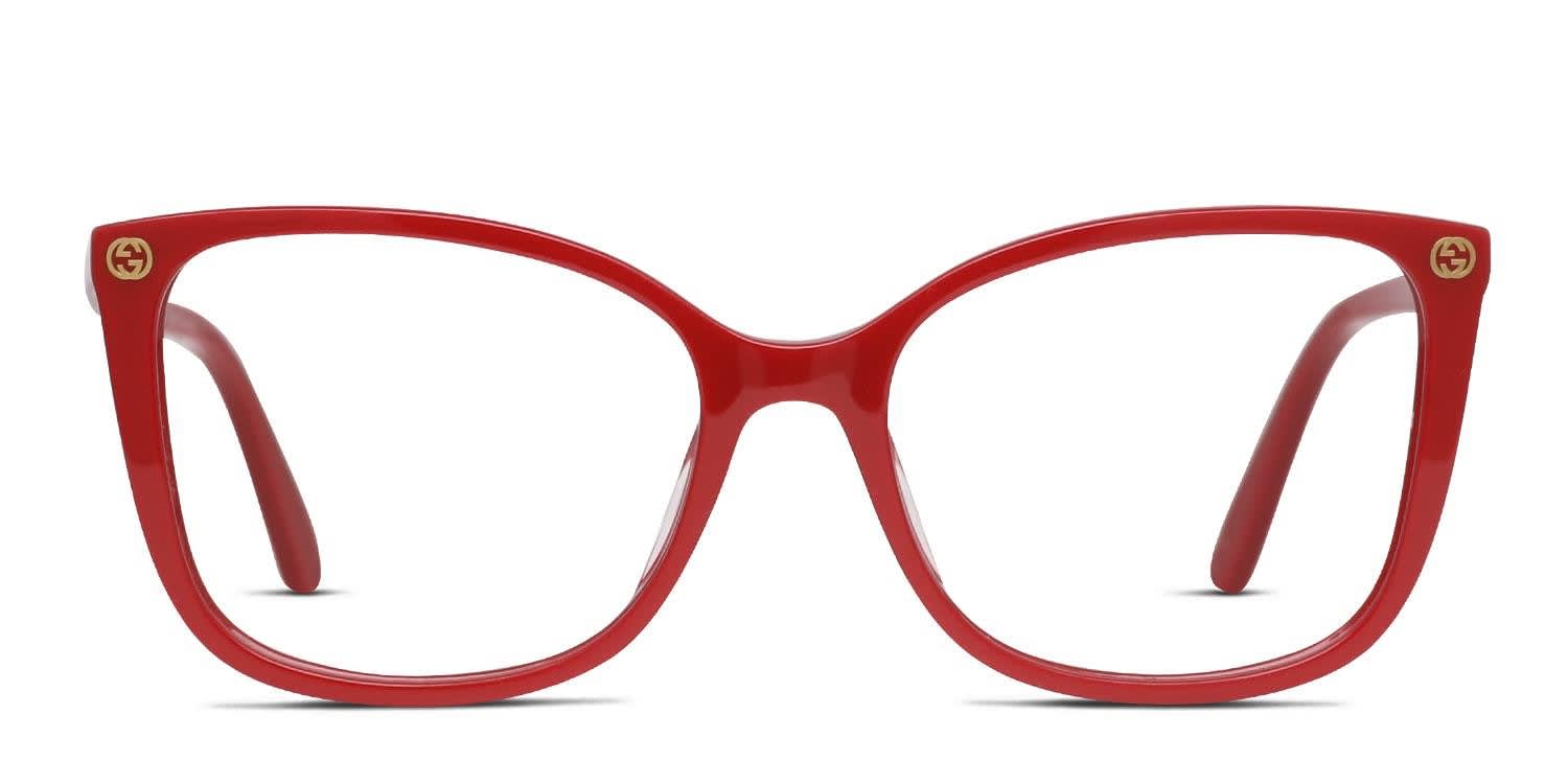 Gucci GG0026O Red Prescription Eyeglasses