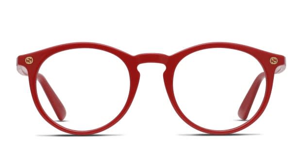 Gucci GG0121O Red Eyeglasses Includes FREE Rx Lenses