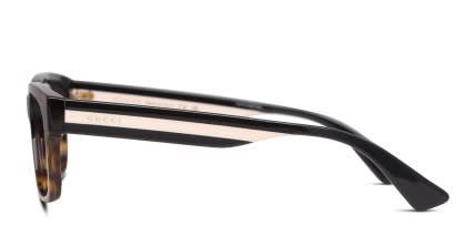 Gucci GG0343O Tortoise glasses - Tortoise - Side View