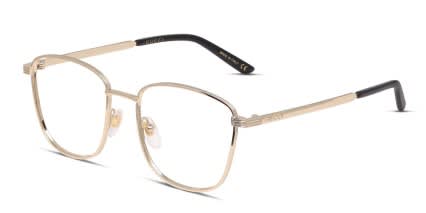 Gucci GG0804O Gold glasses - Gold - Angle View