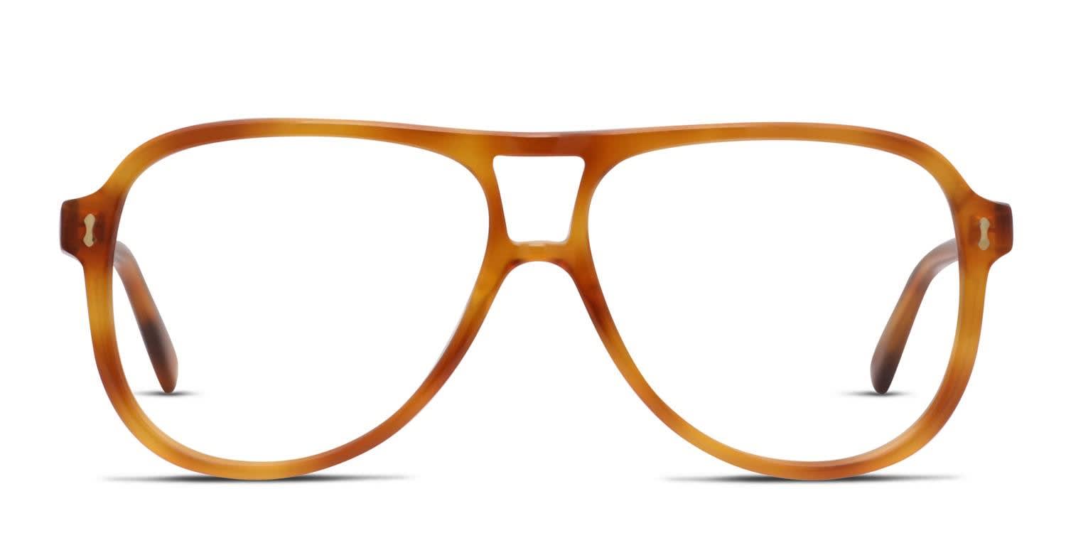 Gucci GG1044O Tortoise, Orange Prescription Eyeglasses