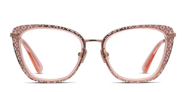 Kate Spade Madeira G Pink Gold Eyeglasses Includes FREE Rx Lenses