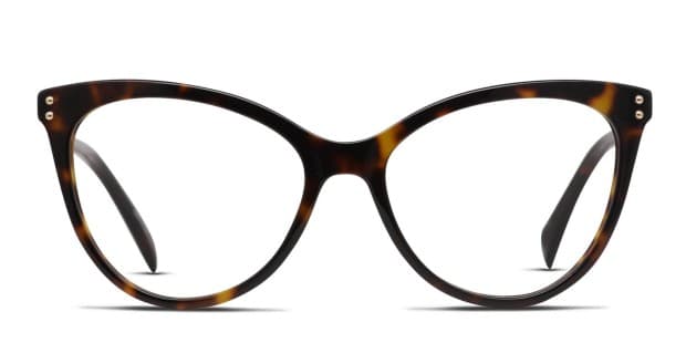 Moschino MOS503 Tortoise Eyeglasses Includes FREE Rx Lenses