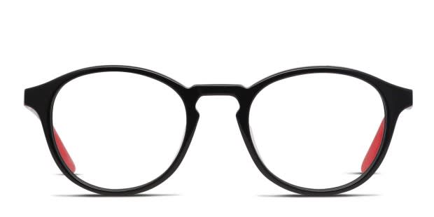 Under Armour UA 5017 G Shiny Black Eyeglasses Includes FREE Rx Lenses