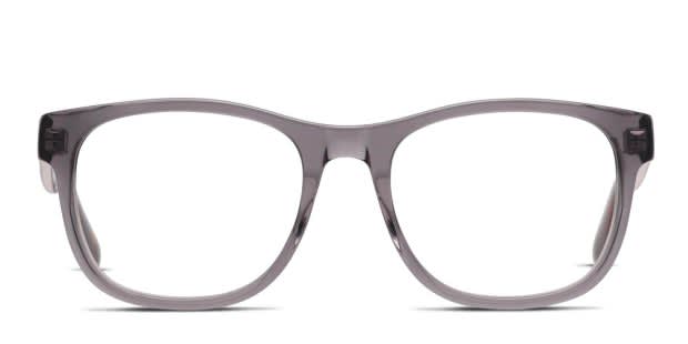 Gucci GG0004ON Gray, Clear Eyeglasses | Includes FREE Rx Lenses