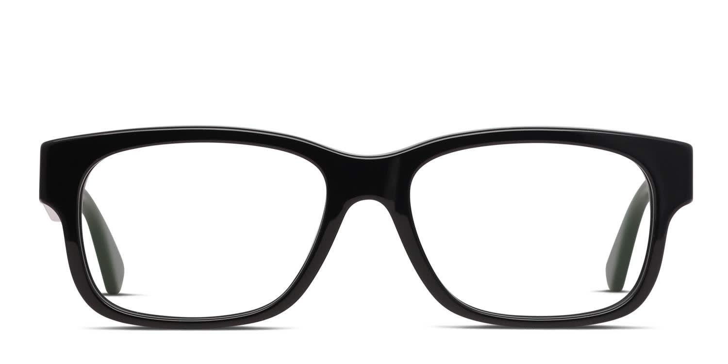 Gucci GG0343O Shiny Black glasses - Shiny Black - Frontal View
