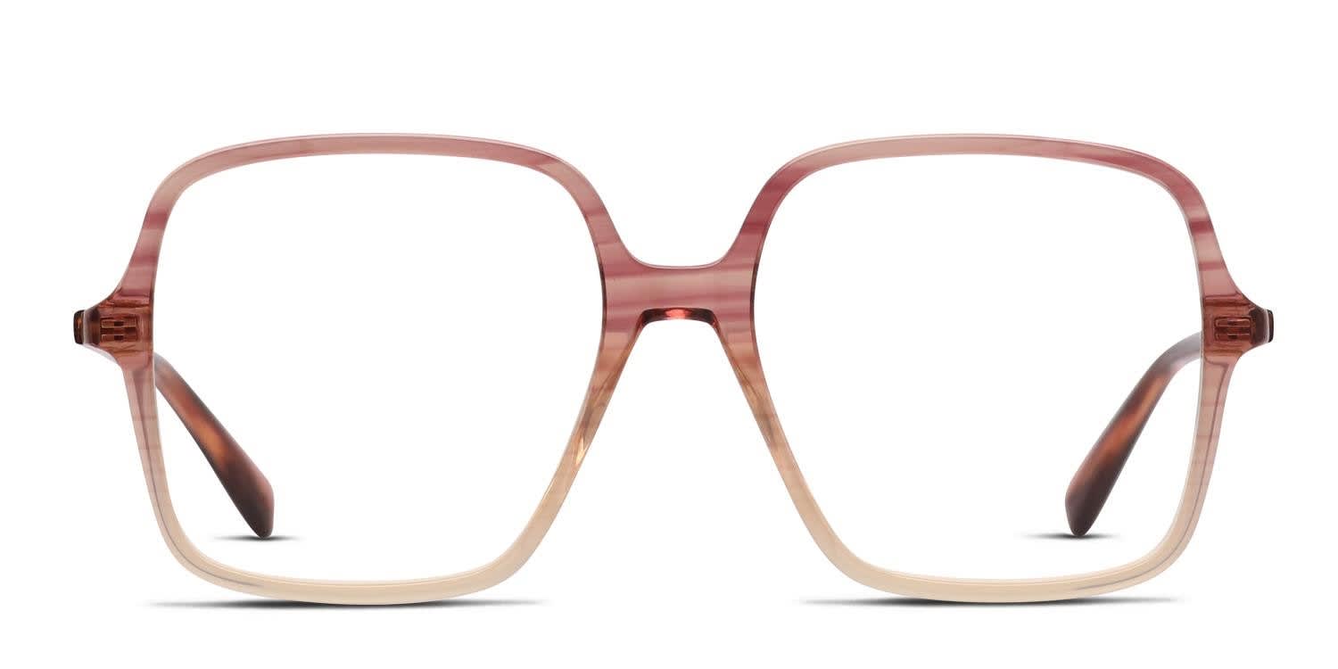 Gucci GG1003O Red, Beige Eyeglasses | Includes FREE Rx Lenses