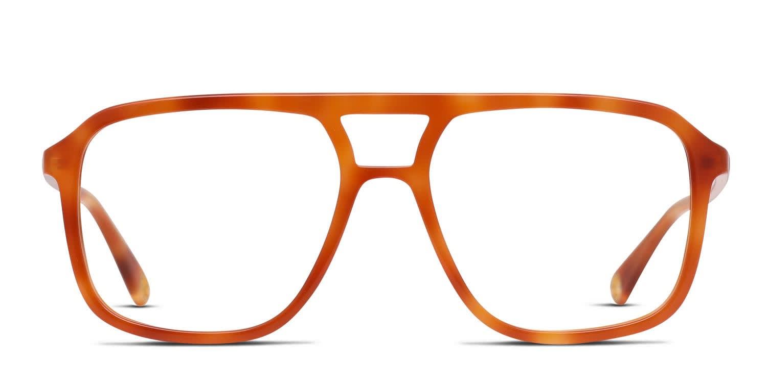 Gucci GG1078O Tortoise, Orange Eyeglasses | Includes FREE Rx Lenses
