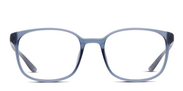 Nike 7026 Blue Clear Eyeglasses Includes FREE Rx Lenses